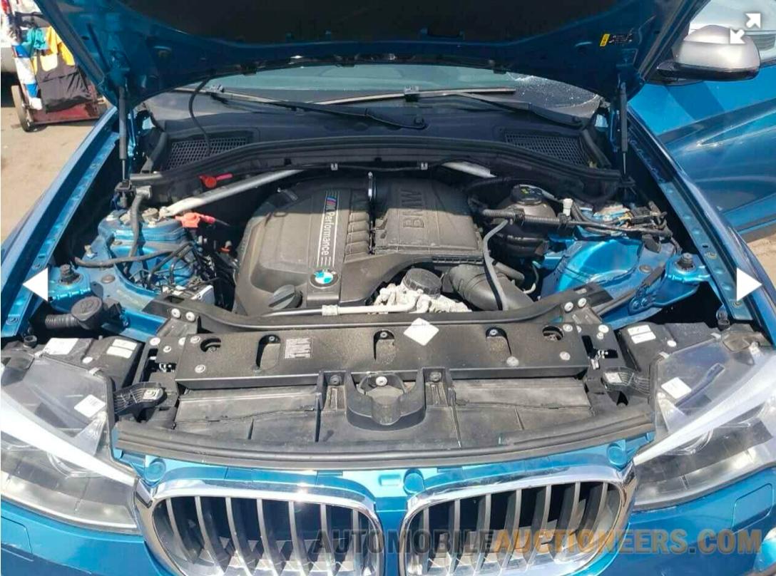 BMW X4 2018 Blue vin: 5UXXW7C55J0W64016